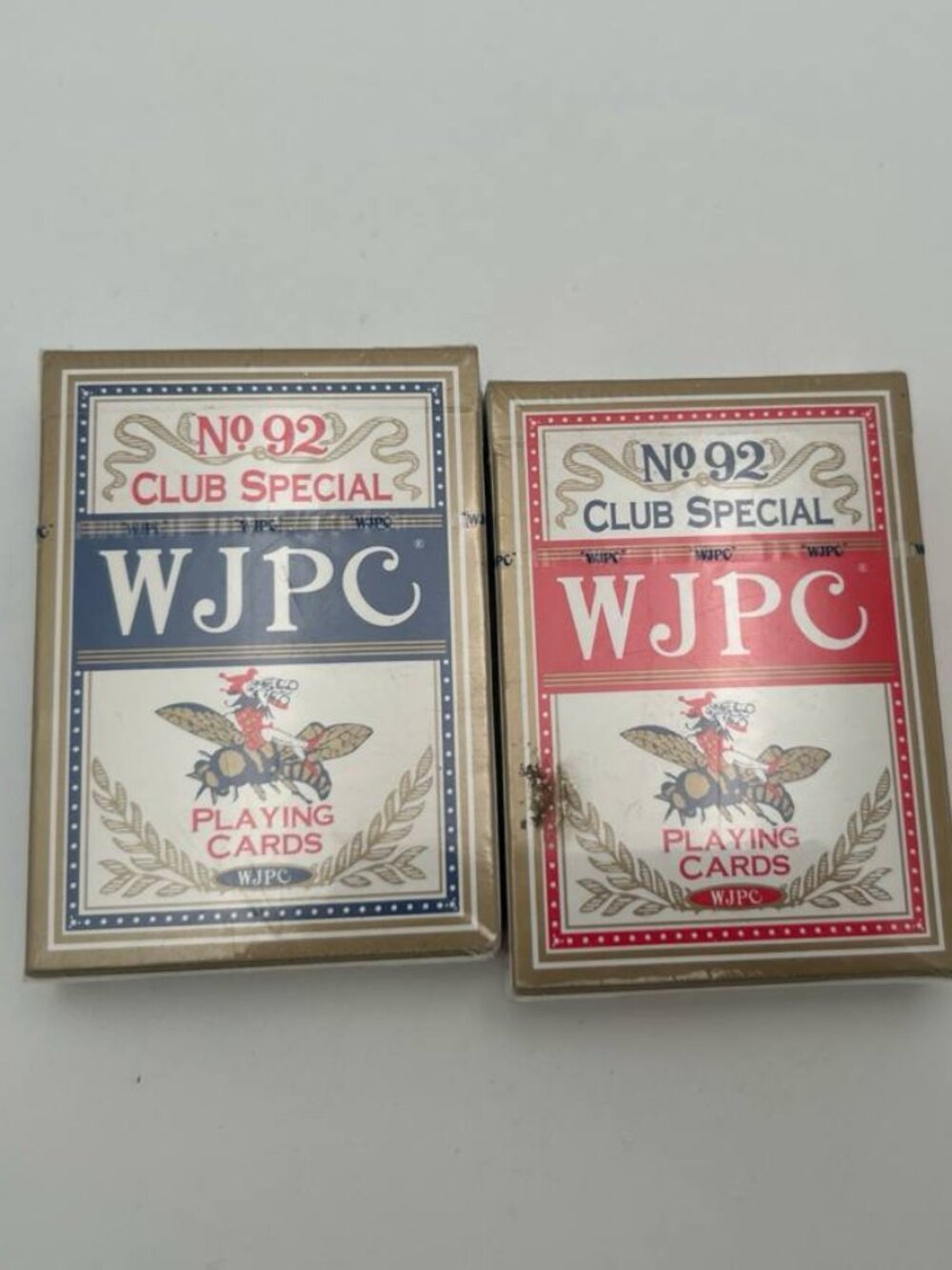 🃏 Sealed WJPC No. 92 Club Special Playing Cards (Blue & Red Set)